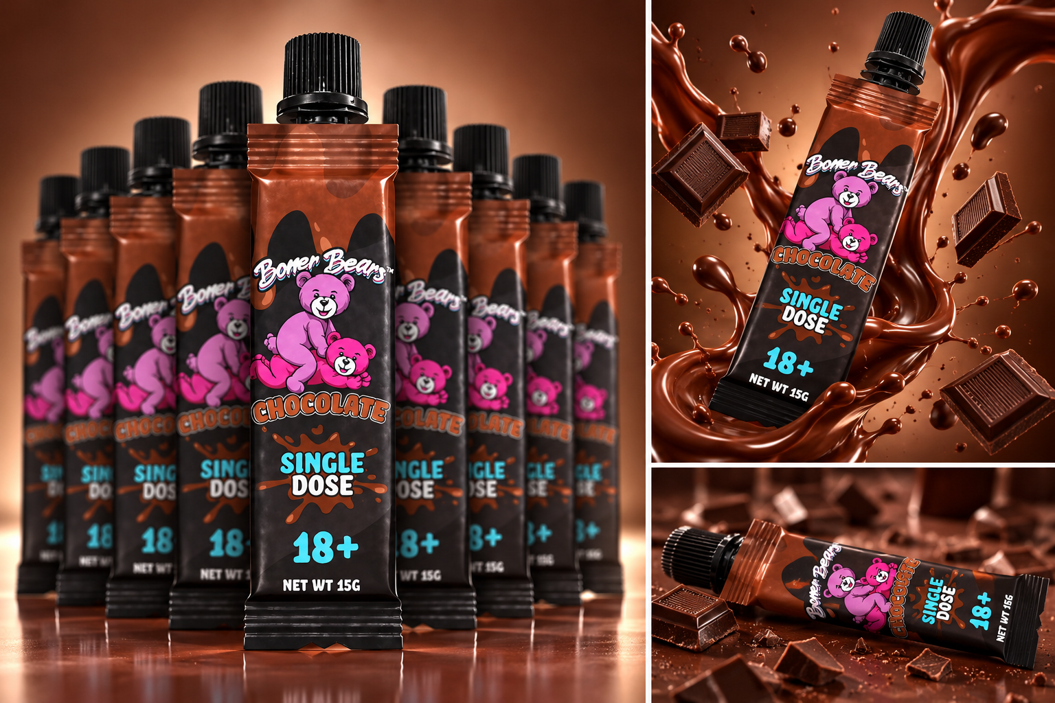 Boner Bears — Sexual Enhancement Chocolate — vista 4