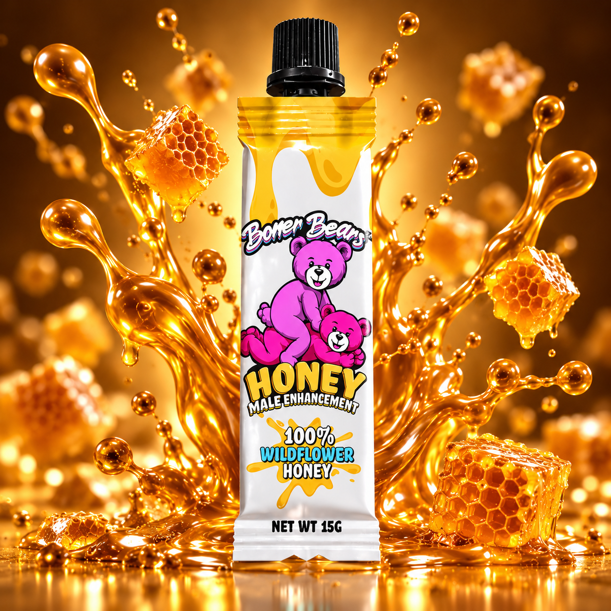 Boner Bears — Organic Wildflower Honey