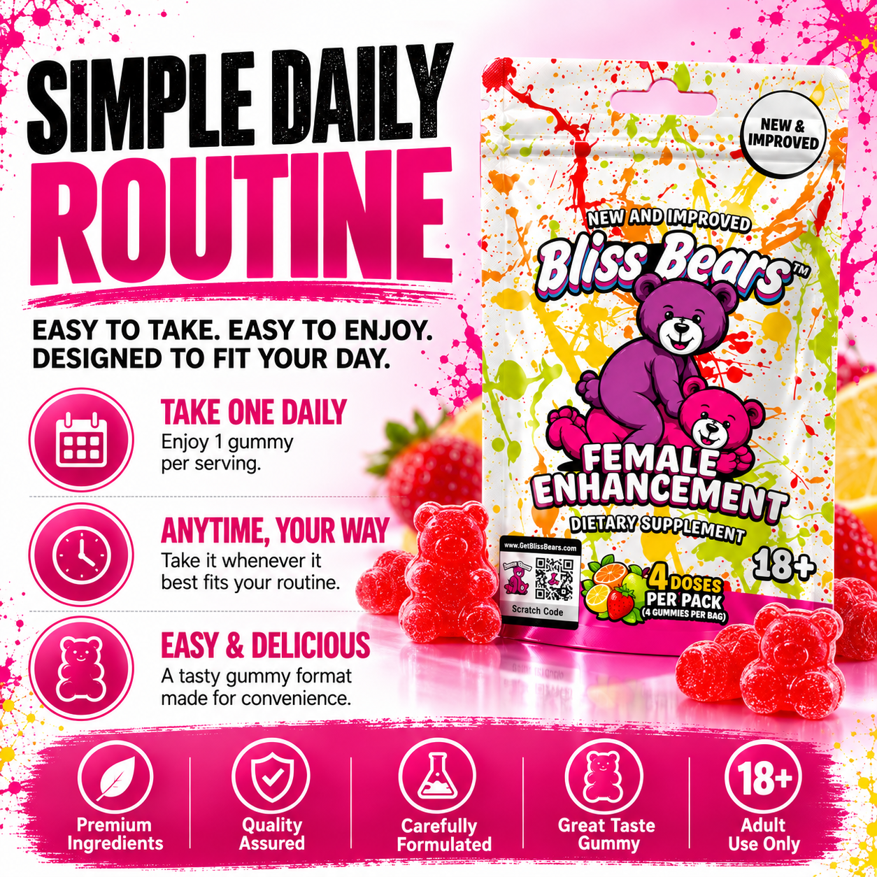 Bliss Bears — New Female Enhancement Gummies  — view 4