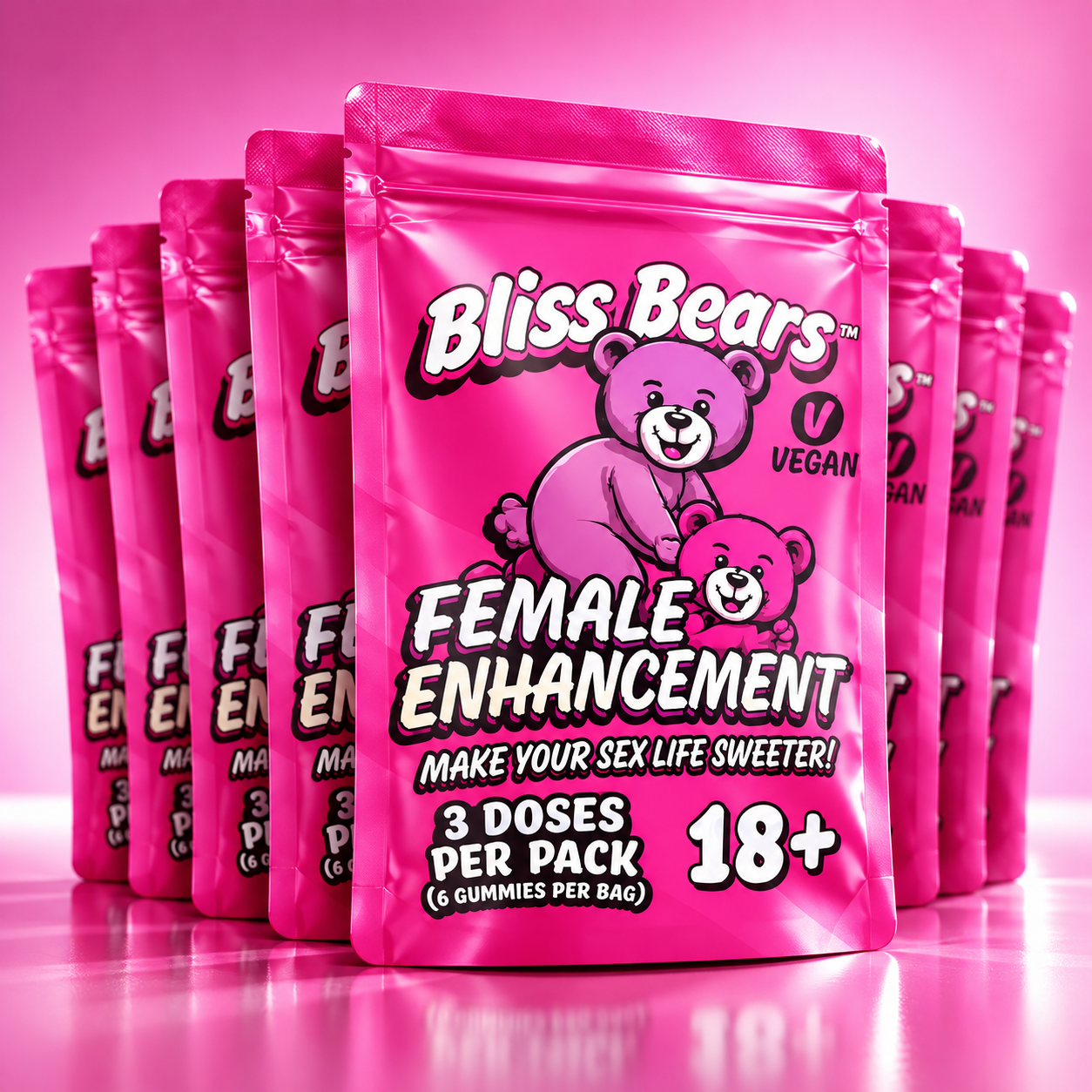 Bliss Bears — Female Enhancement Gummies — vista 2