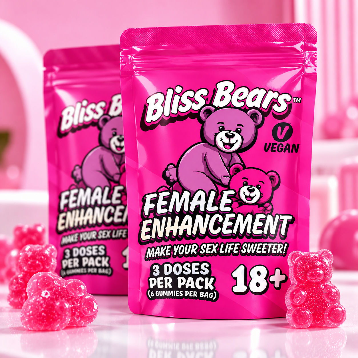 Bliss Bears — Female Enhancement Gummies